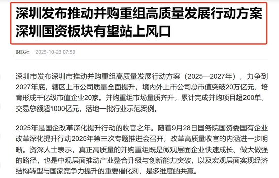 深圳国资上市公司上演涨停潮:如何挖掘机会?